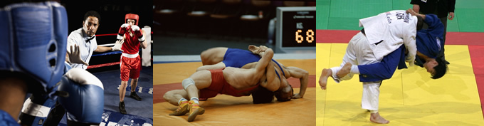 ボクシング・レスリング・柔道