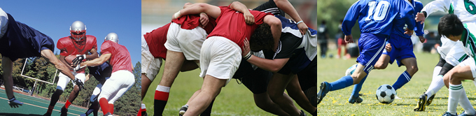 アメフト・ラグビー・サッカー