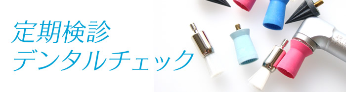 定期検診・メインテナンス